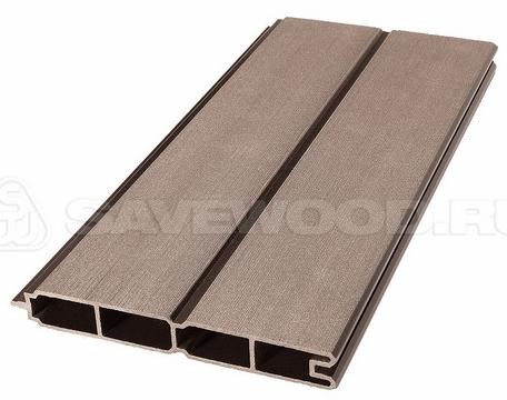 Заборный профиль из ДПК Savewood SW Agger матовый терракот купить в Магнитогорске