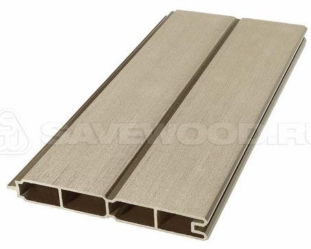 Заборный профиль из ДПК Savewood SW Agger матовый тик купить в Магнитогорске