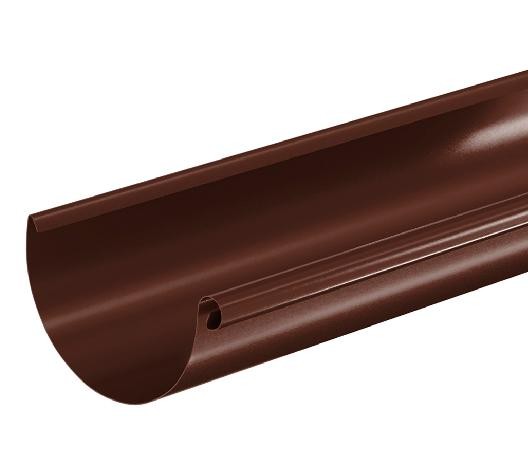 Водосток Aquasistem, система 150/100 - Водосточный желоб 3.00м RAL 8017 Коричневый купить в Магнитогорске