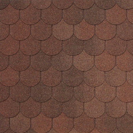 Гибкая черепица Tegola ASSISI terracotta 420 купить в Магнитогорске