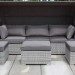 Диван-Трансформер AFINA плетеный из иск. ротанга AFM-320G Grey купить в Магнитогорске