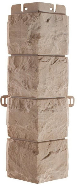 Фасадная панель Наружный угол фагот (талдомский), 0,45 х 0,13м (н) купить в Магнитогорске