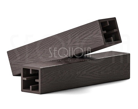 Столб SEQUOIA Evolution 3D WOOD BROWN купить в Магнитогорске