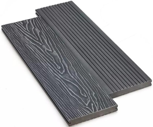 Террасная доска ДПК Deckart Monolit 3D Графит купить в Магнитогорске