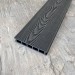Террасная доска из ДПК  Latitudo Euro 3D 139х27 Графит купить в Магнитогорске
