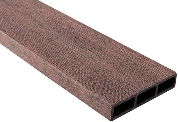 Доска 3D ДПК Outdoor STORM BROWN коричневая микс купить в Магнитогорске