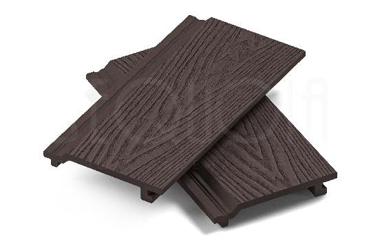 Доска фасадная ДПК 3D SEQUOIA Evolution WOOD BROWN купить в Магнитогорске
