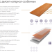 Фибросайдинг DECOVER 3600 x 190 x 8 мм Silver купить в Магнитогорске