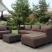 Комплект мебели AFINA плетеной из иск. ротанга YR821A Brown/Beige купить в Магнитогорске