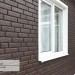Фасадная панель Ю-Пласт Стоун Хаус Кирпич Коричневый купить в Магнитогорске