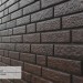 Фасадная панель Ю-Пласт Стоун Хаус Кирпич Коричневый купить в Магнитогорске