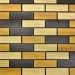 Фасадная плитка Кирисс Фасад Клинкерный кирпич 3х цветный №39 купить в Магнитогорске