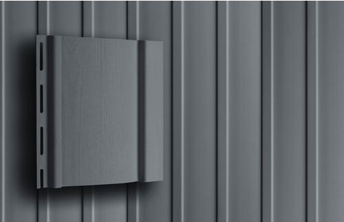 Сайдинг Вертикальный Grand Line Acryl Графит купить в Магнитогорске