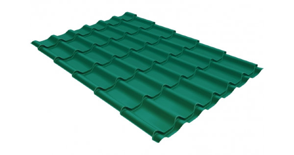 Металлочерепица классик 0,5 Satin RAL 5021 купить в Магнитогорске