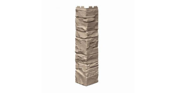 Угол наружный VOX Solid Stone Lazio камень светлая глина купить в Магнитогорске