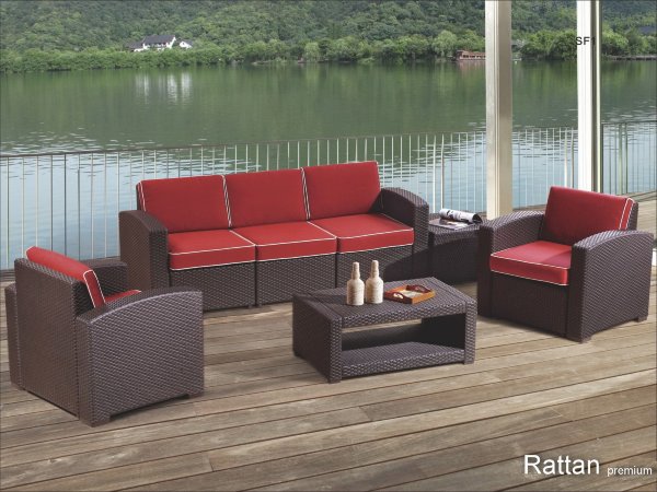 Уличные диваны и кресла коллекции Rattan Premium 5  купить в Магнитогорске