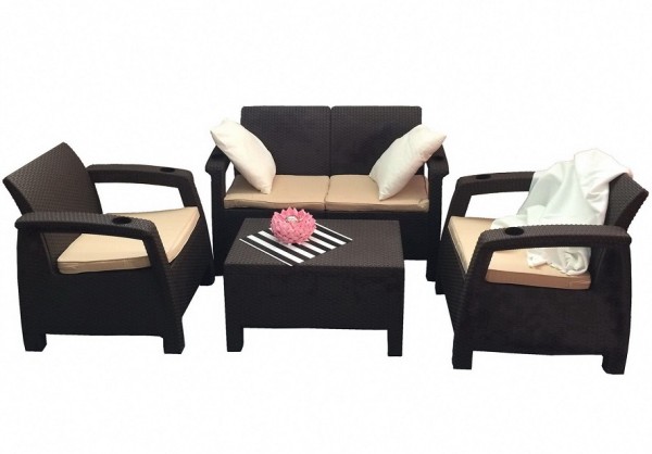 Комплект Yalta Terrace Set венге купить в Магнитогорске