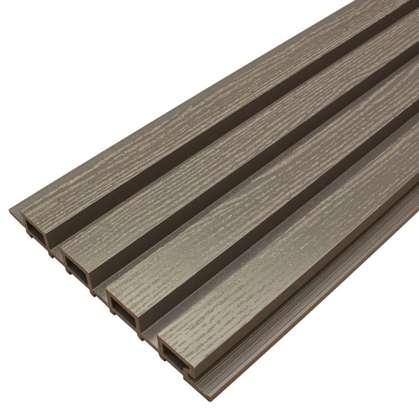 Фасадная доска из ДПК Faynag Wood Рейка Графит купить в Магнитогорске