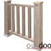 Ограждение из ДПК Outdoor Классик 3D STORM серый микс купить в Магнитогорске
