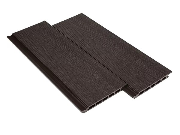 Фасадная панель из ДПК Deckart Vista 3D с текстурой дерева Махагон купить в Магнитогорске
