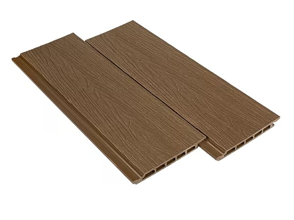 Фасадная панель из ДПК Deckart Vista 3D с текстурой дерева Орех купить в Магнитогорске