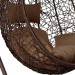Кресло Подвесное из искусственного ротанга AFM-168A-L Brown купить в Магнитогорске