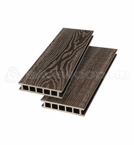 Террасная доска из ДПК SW-Fagus «SaveWood» темно-коричневый купить в Магнитогорске