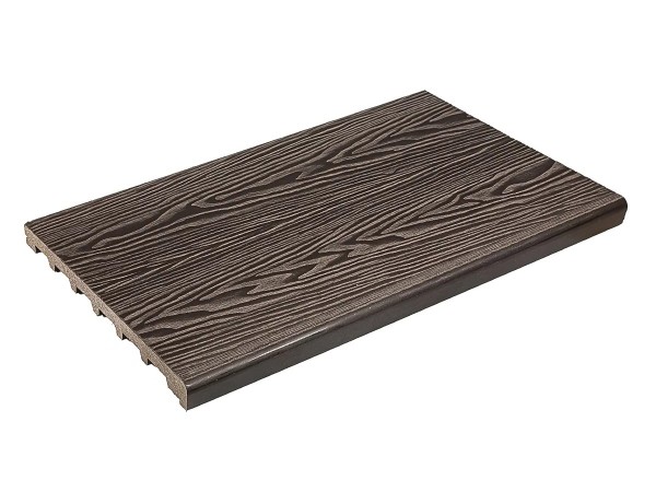 Ступень полнотелая из ДПК Deckart Step 3D Венге купить в Магнитогорске