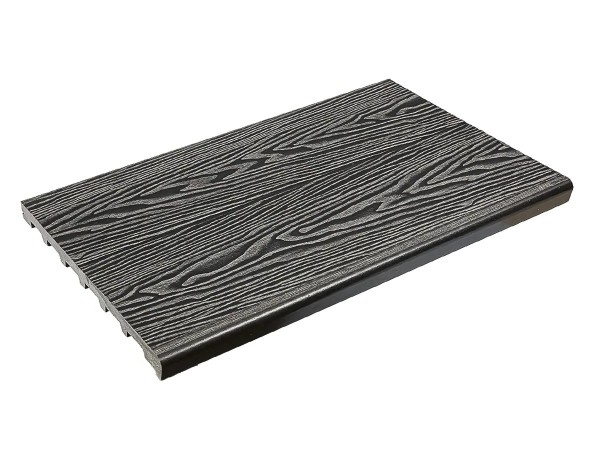 Ступень полнотелая из ДПК Deckart Step 3D Графит купить в Магнитогорске