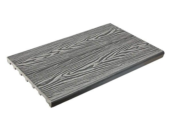 Ступень полнотелая из ДПК Deckart Step 3D Серый купить в Магнитогорске