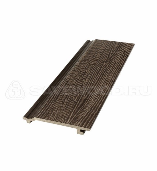Сайдинг из дпк savewood sw-sorbus радиальный распил темно-коричневый купить в Магнитогорске