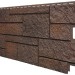 Фасадная панель VOX Sandstone (Сандстоун) темно коричневый купить в Магнитогорске