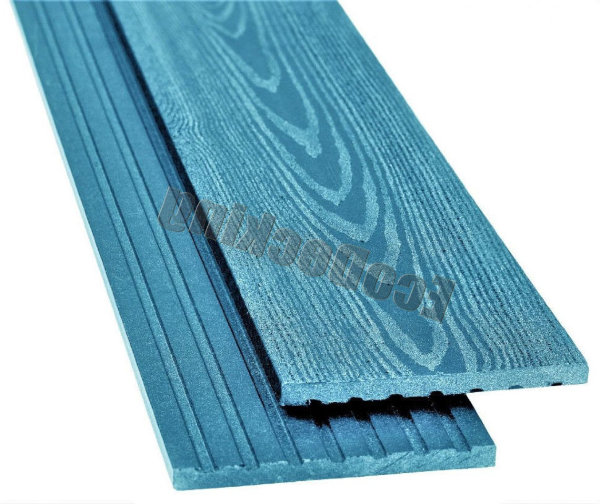Заборная доска   из ДПК ECODECKING Лазурь купить в Магнитогорске