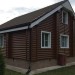Сайдинг "blockhouse" под бревно, Акриловый Премиум ВН-01, орех тёмный купить в Магнитогорске