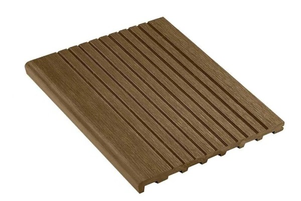 Ступень полнотелая из ДПК Deckart Step Орех купить в Магнитогорске
