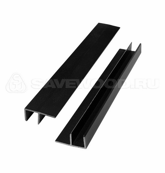 F-профиль ДПК Savewood – Чёрный купить в Магнитогорске