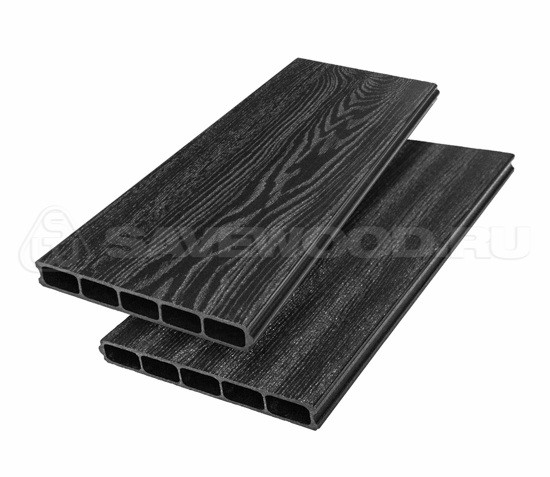 Грядочная доска ДПК 3D Savewood SW Rumex Чёрный купить в Магнитогорске