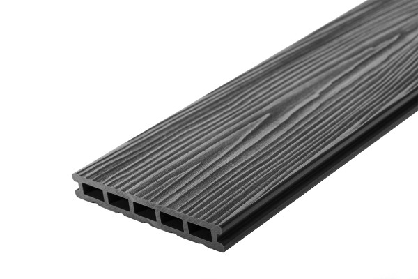 Террасная доска из ДПК RusDecking Unodeck Mogano - Графит купить в Магнитогорске