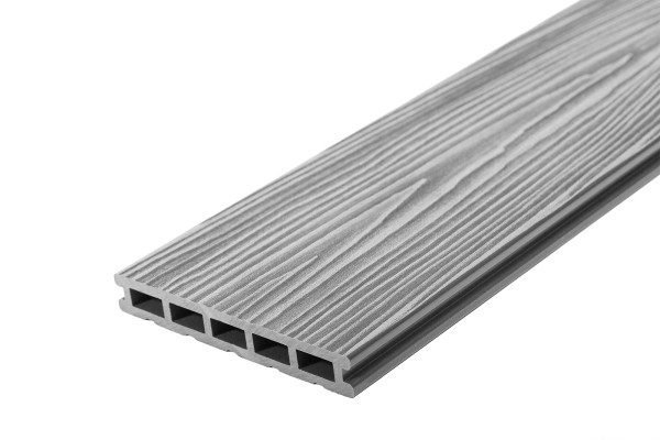 Террасная доска из ДПК RusDecking Unodeck Mogano - Серый купить в Магнитогорске