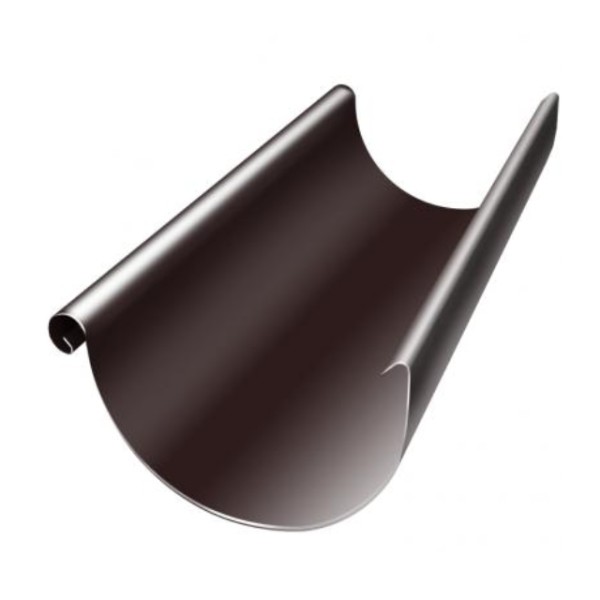 Водосток Grand Line 125x90 – Желоб 3м RAL 8017 купить в Магнитогорске