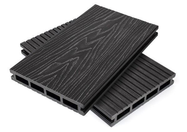 Террасная доская ДПК NanoWood Nature 3D пустотелая Графит купить в Магнитогорске