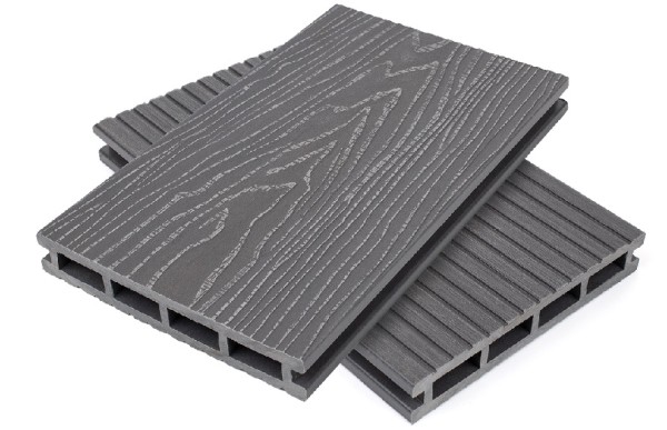 Террасная доская ДПК NanoWood Nature 3D пустотелая Серый купить в Магнитогорске